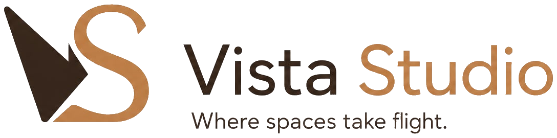 Vista Studio · Where spaces take flight.